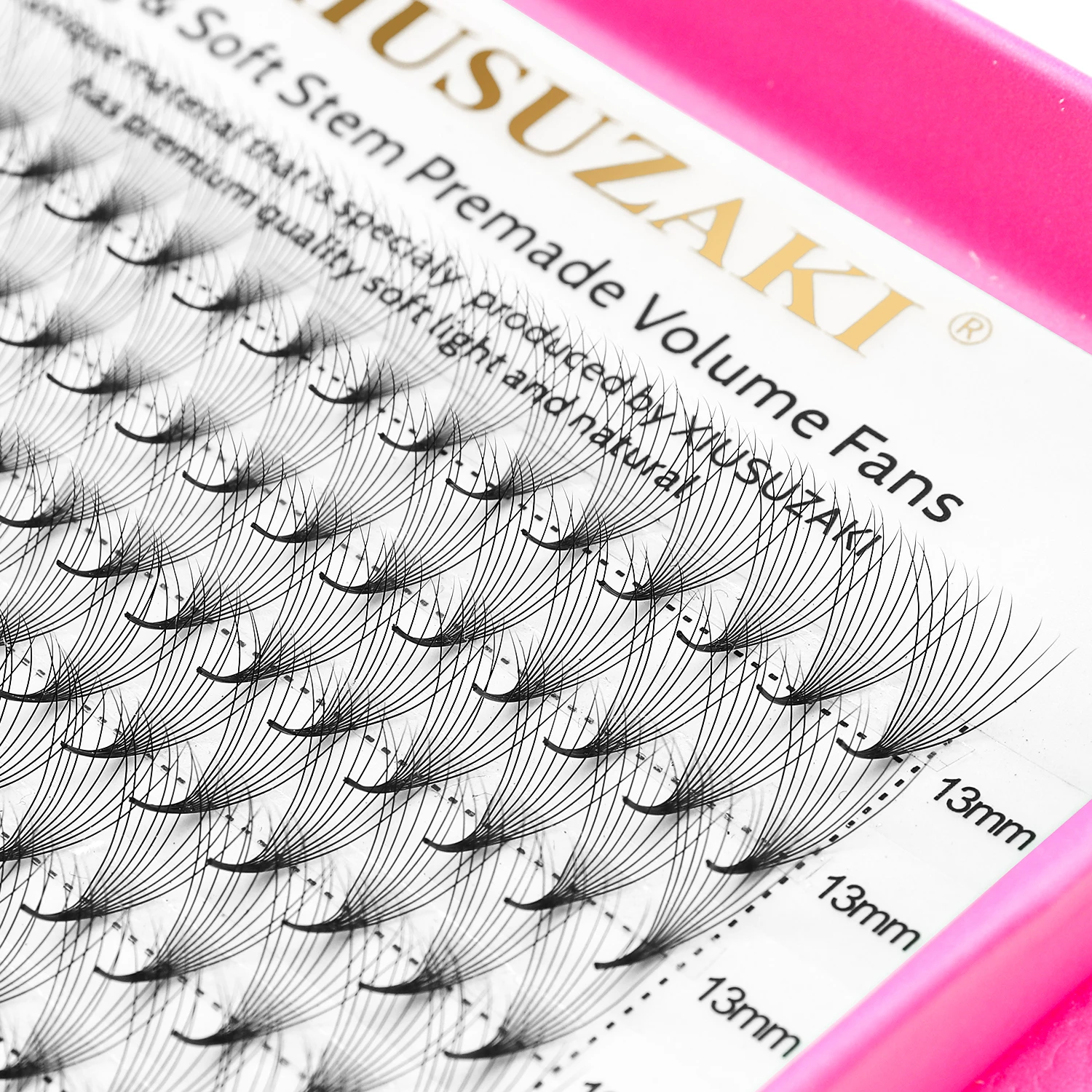 Eyelash Extension Russian Volume - XIUSUZAKI 16 líneas volumen prefabricado Fans