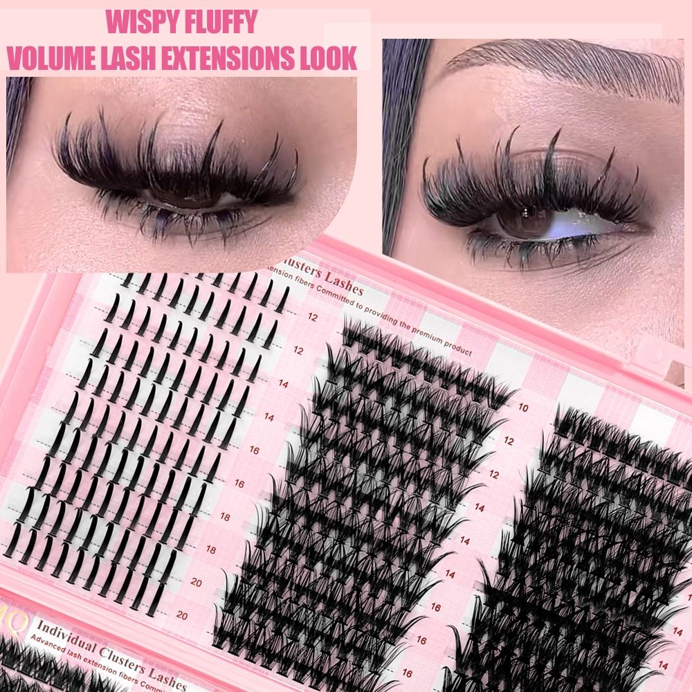 Eyelash Extension Volume Lashes - Pestañas Postizas de 9-16mm de Largo,