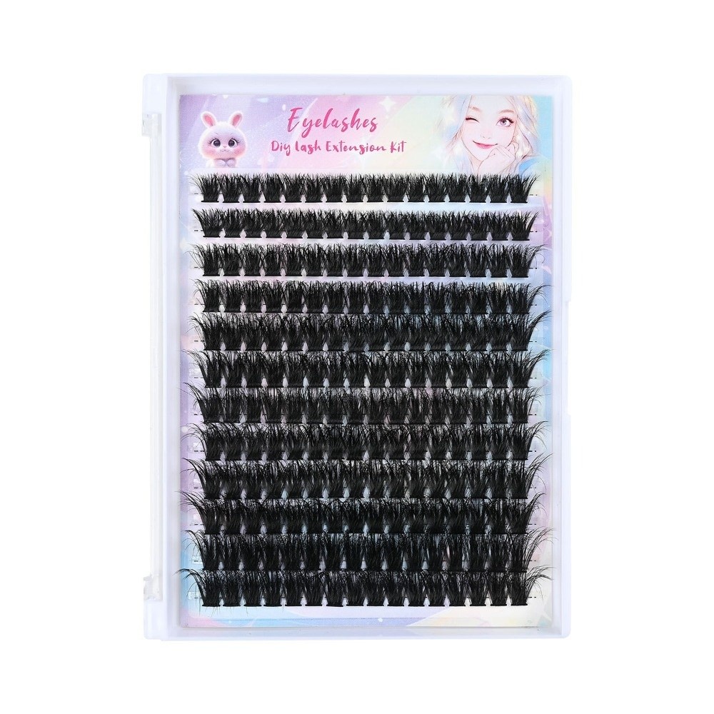 Eyelash Extension Cluster - Pestañas Postizas de Aspecto Natural, Diseño