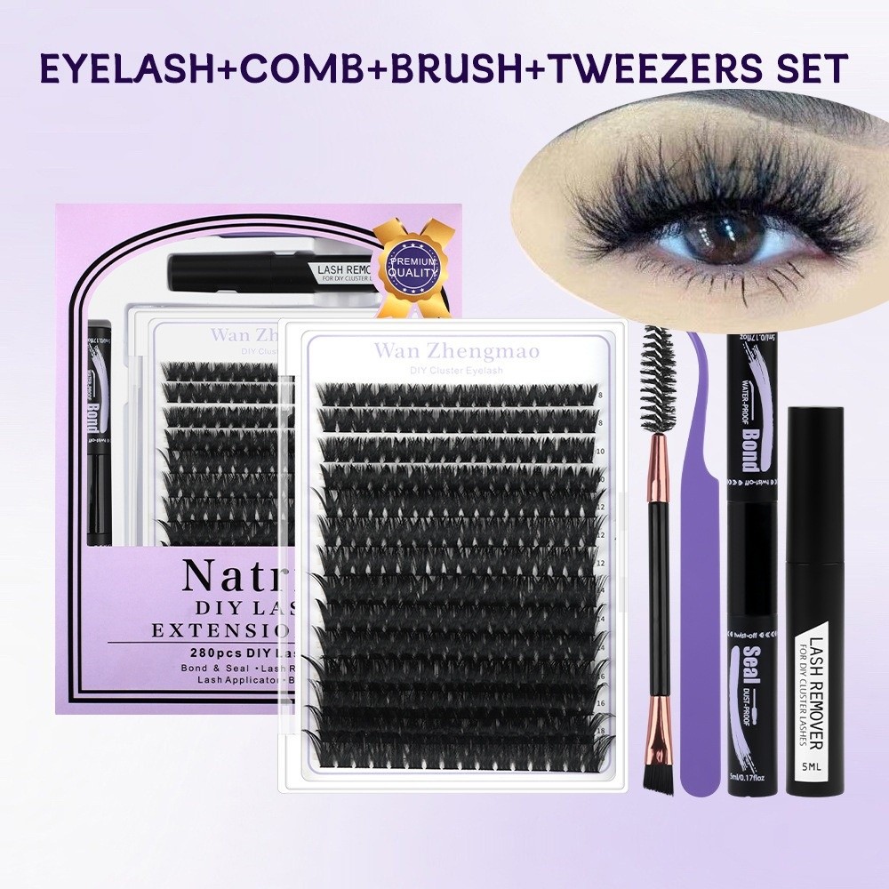 Eyelash Extension Cluster - Pestañas Postizas de 8-18 mm de