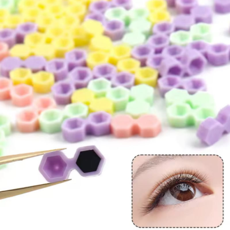 Eyelash Extension Volume Lashes - Vasos para Pegamento de Pestañas, Forma