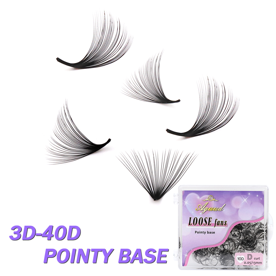 Eyelash Extension Russian Volume - AGUUD 30D 40D grupo abanicos sueltos