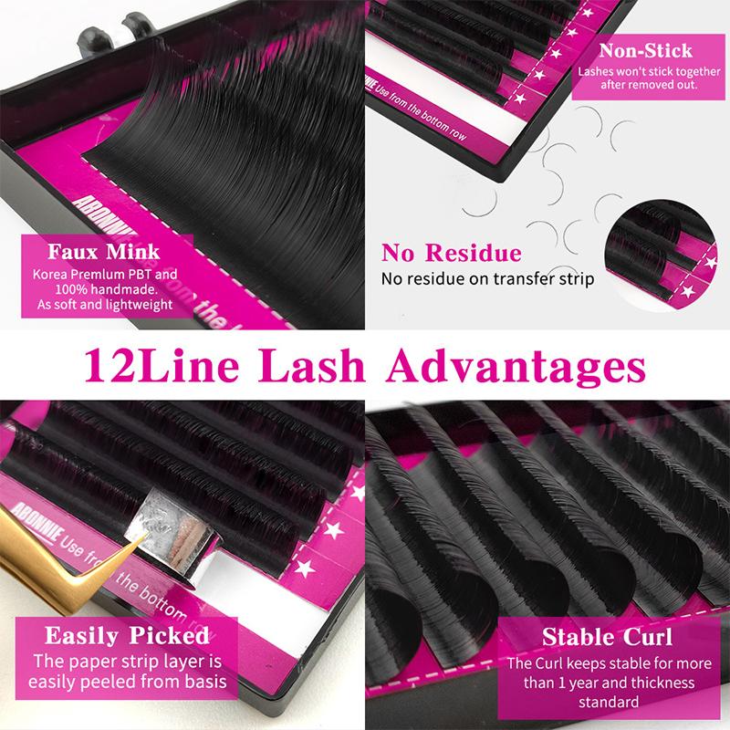 Extensiones de Pestañas Indivi - Eyelash Extension Volume Lashes reseña y precio