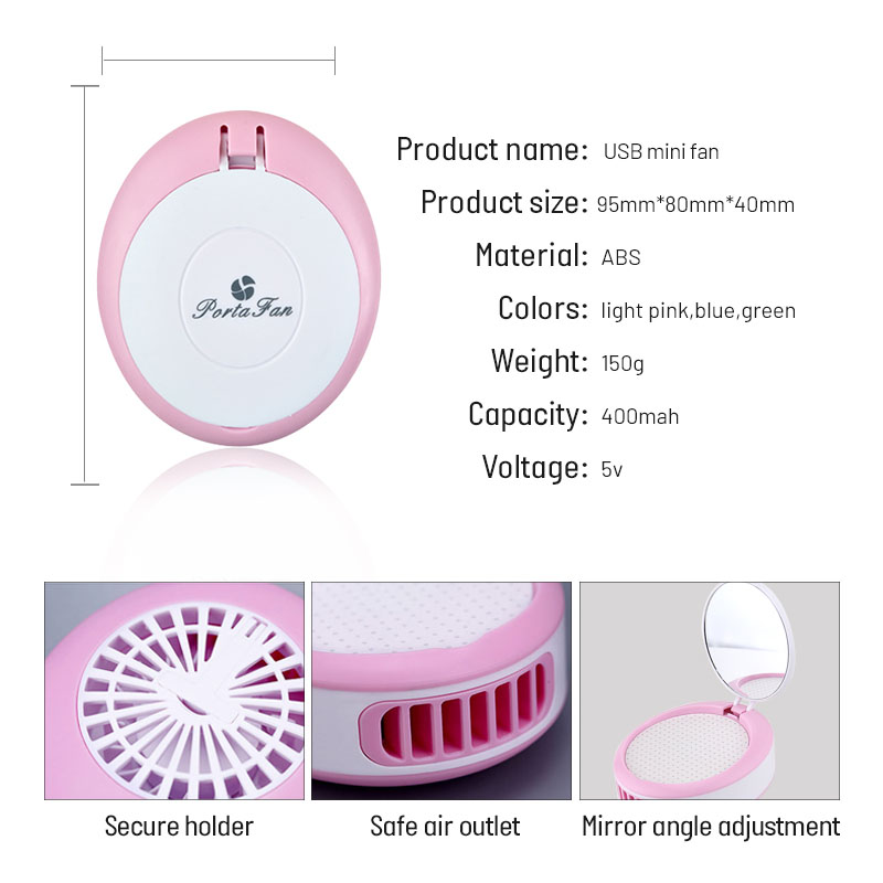 Miniventilador USB para pestañ - Eyelash Extension Volume Lashes reseña y precio