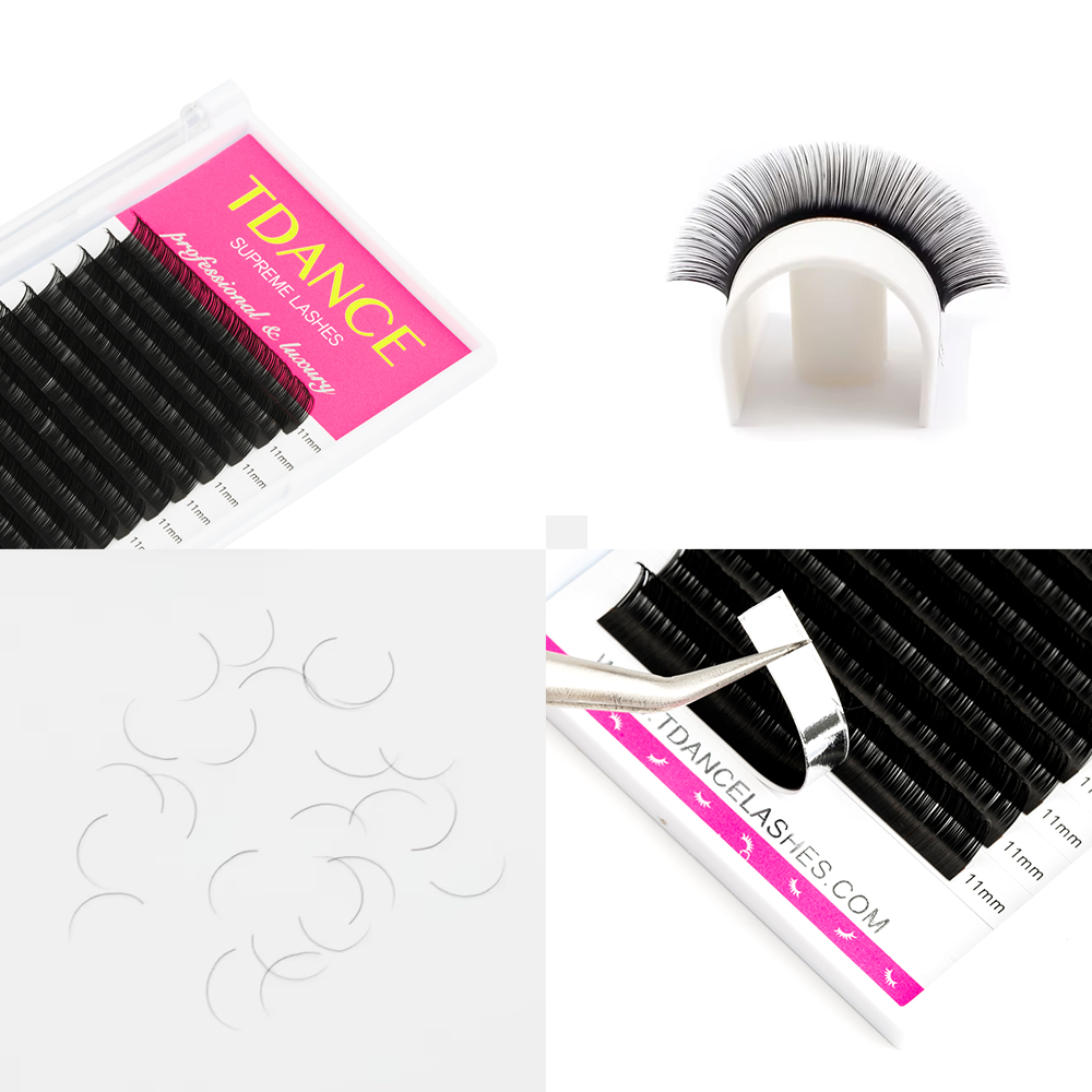 TDANCE extensión de pestañas 1 - Eyelash Extension Russian Volume reseña y precio