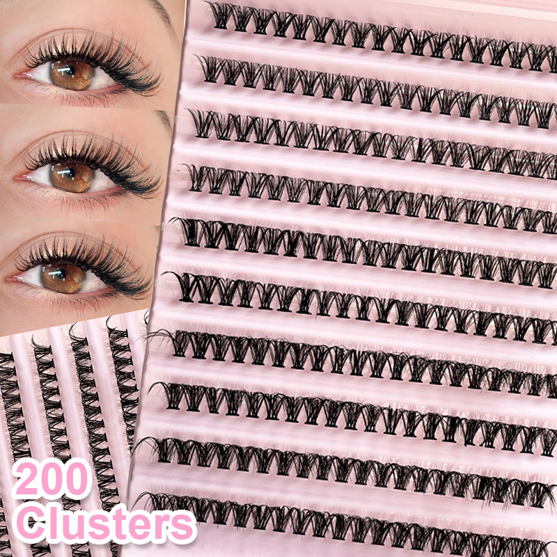 Pestañas individuales Tuft de  - Eyelash Extension Cluster reseña y precio