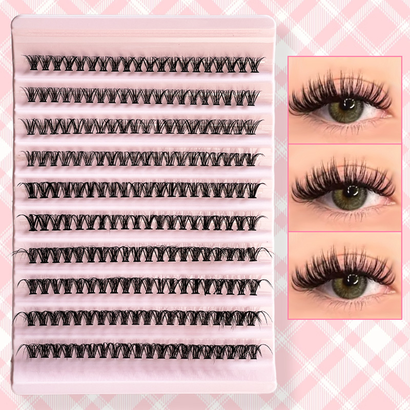 Pestañas individuales Tuft de  - Eyelash Extension Cluster reseña y precio