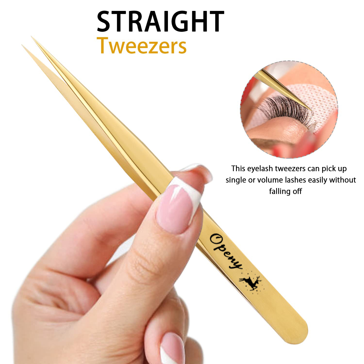 Pinzas para Extensión de Pesta - Isolation Tweezer Curved reseña y precio