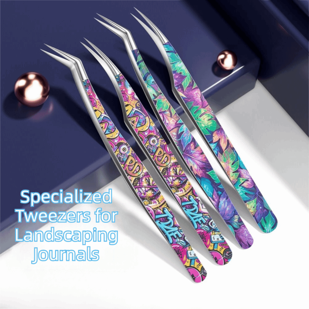 Pinzas Curvas Metálicas Anties - Lash Mapping Sticker reseña y precio
