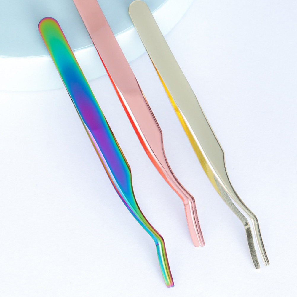 2 Pinzas de Metal Premium para - Isolation Tweezer Curved reseña y precio