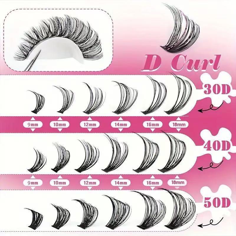 Kit Profesional de Pestañas en - Eyelash Extension Volume Lashes reseña y precio