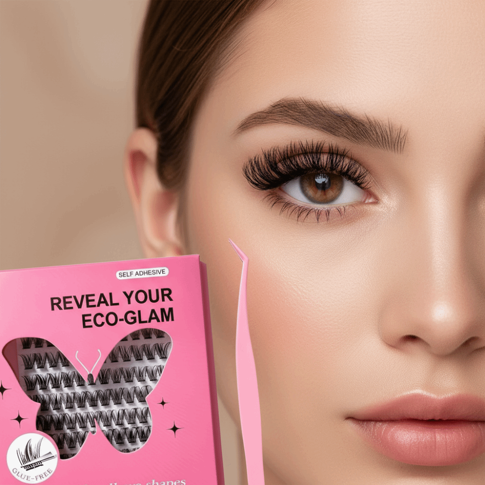 Kit de Extensión de Pestañas d - Eyelash Extension Cluster reseña y precio