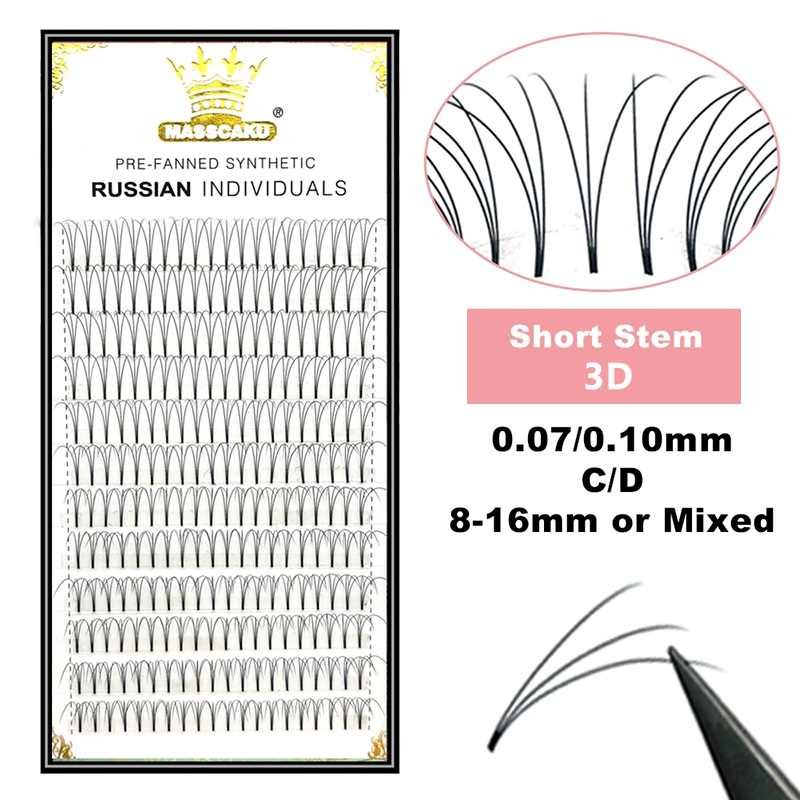 Extensiones de Pestañas de Vis - Eyelash Extension Russian Volume reseña y precio