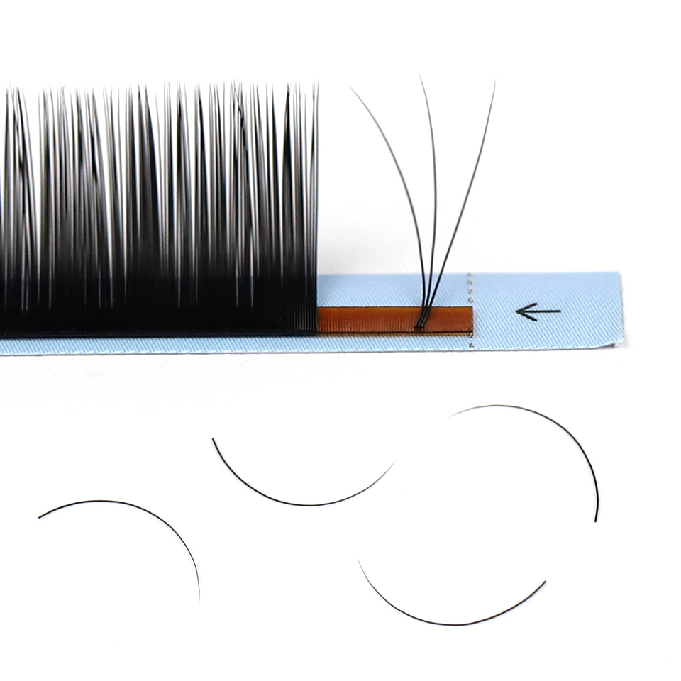 AGUUD-extensiones de pestañas  - Eyelash Extension Russian Volume reseña y precio