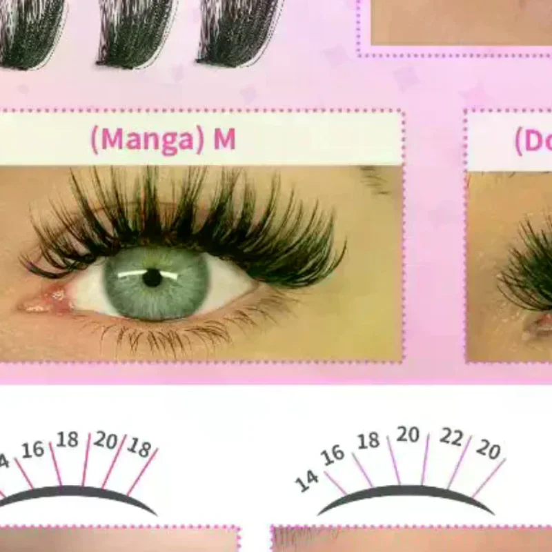 Kit de Pestañas en Racimo, Pes - Eyelash Extension Volume Lashes reseña y precio