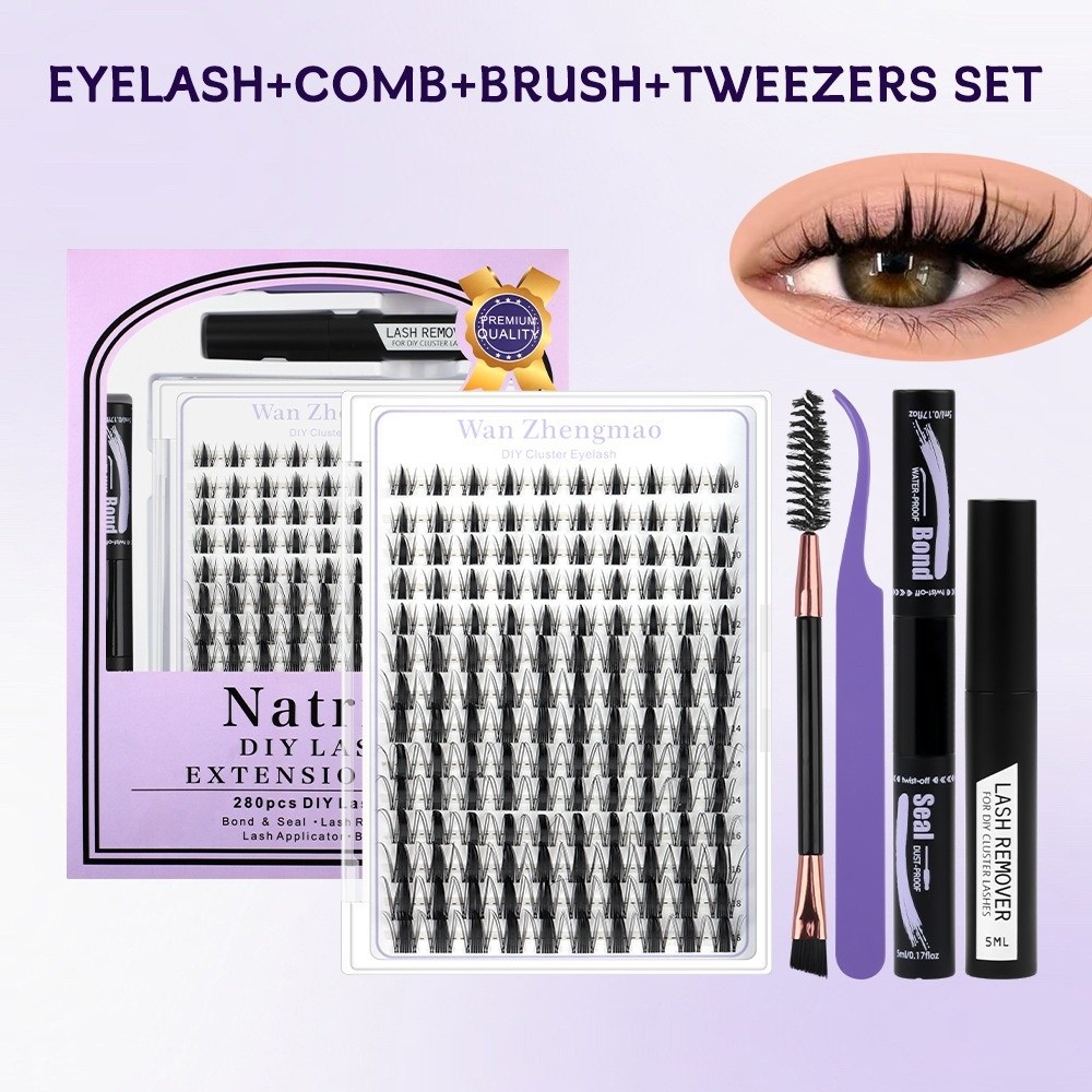 Pestañas Postizas de 8-18 mm d - Eyelash Extension Cluster reseña y precio