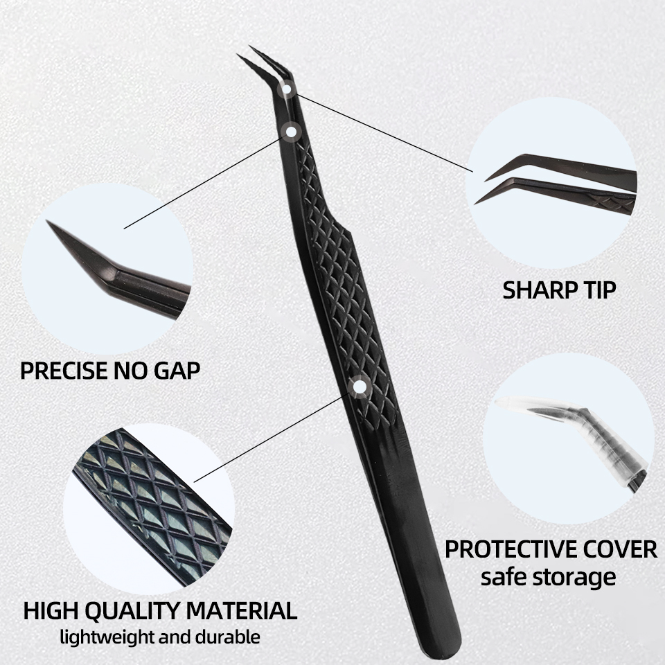 Pinzas antiestáticas en ángulo - Isolation Tweezer Curved reseña y precio