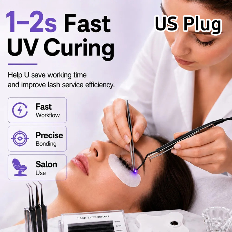 Mini pinzas con lámpara UV par - Eyelash Extension Led reseña y precio