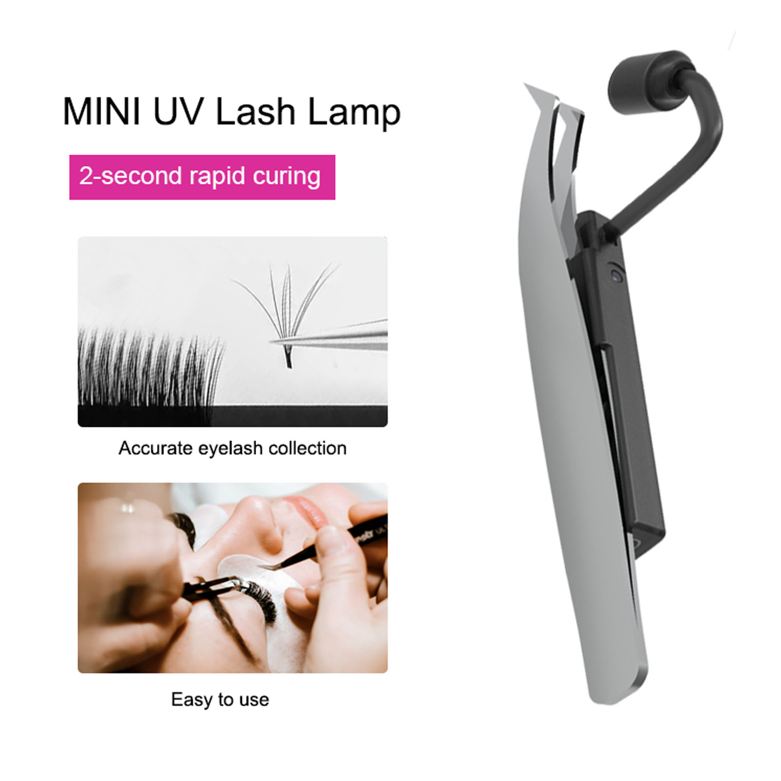 Lámpara LED para Pestañas 1W 3 - Eyelash Extension Led reseña y precio