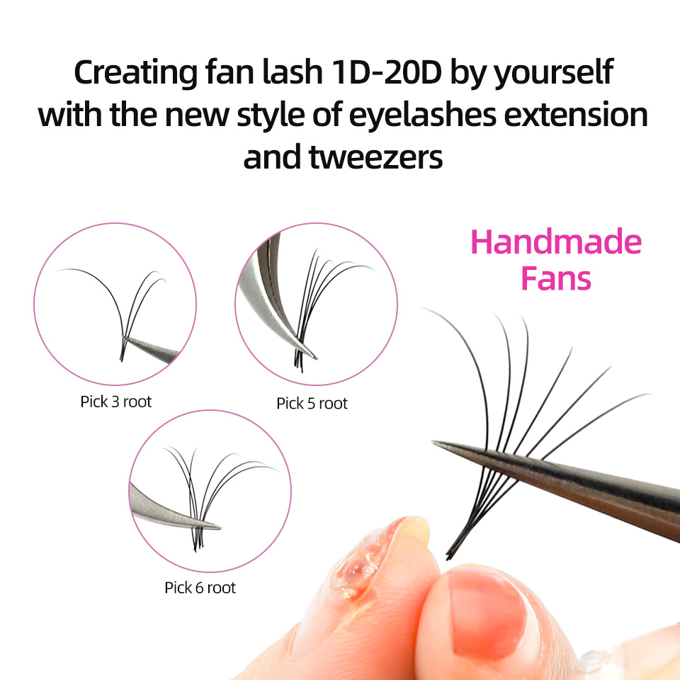 AGUUD 10 Estuches/Lote Pestaña - Eyelash Extension Natural Classic reseña y precio
