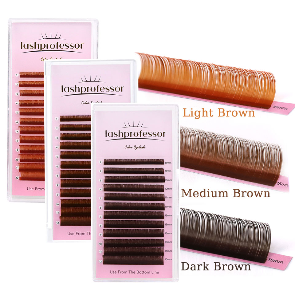Pestañas marrones Chocolate ca - Eyelash Extension Natural Classic reseña y precio
