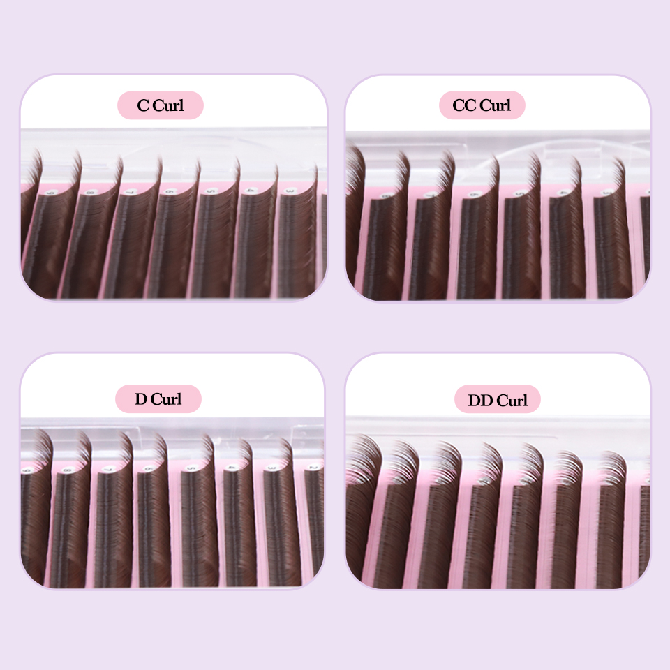 Pestañas marrones Chocolate ca - Eyelash Extension Natural Classic reseña y precio