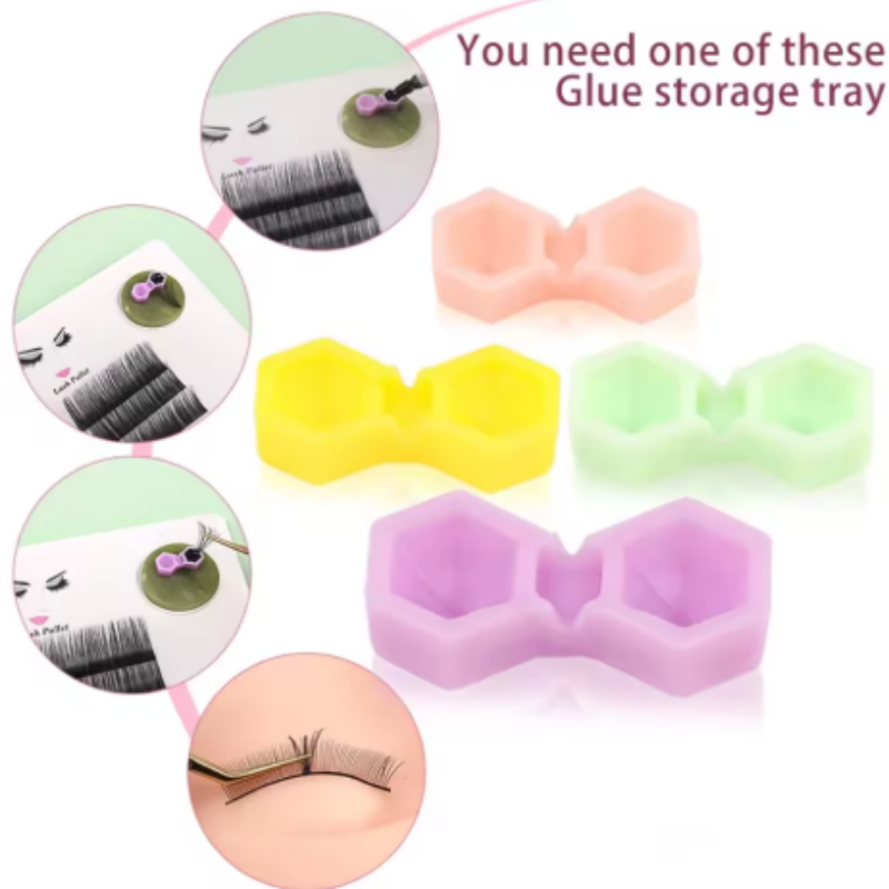 Vasos para Pegamento de Pestañ - Eyelash Extension Volume Lashes reseña y precio