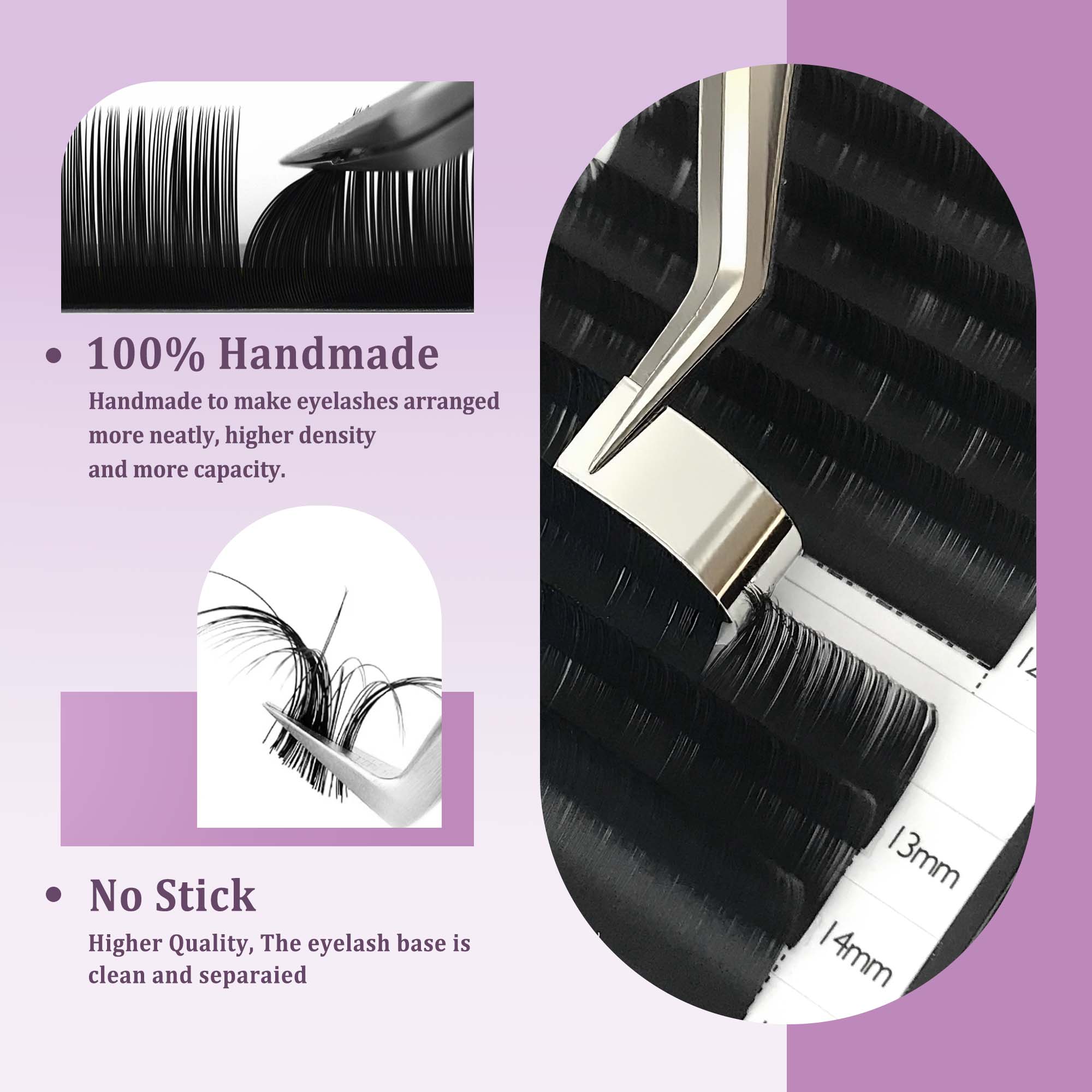 CoMango Extensión de pestañas  - Eyelash Extension Natural Classic reseña y precio
