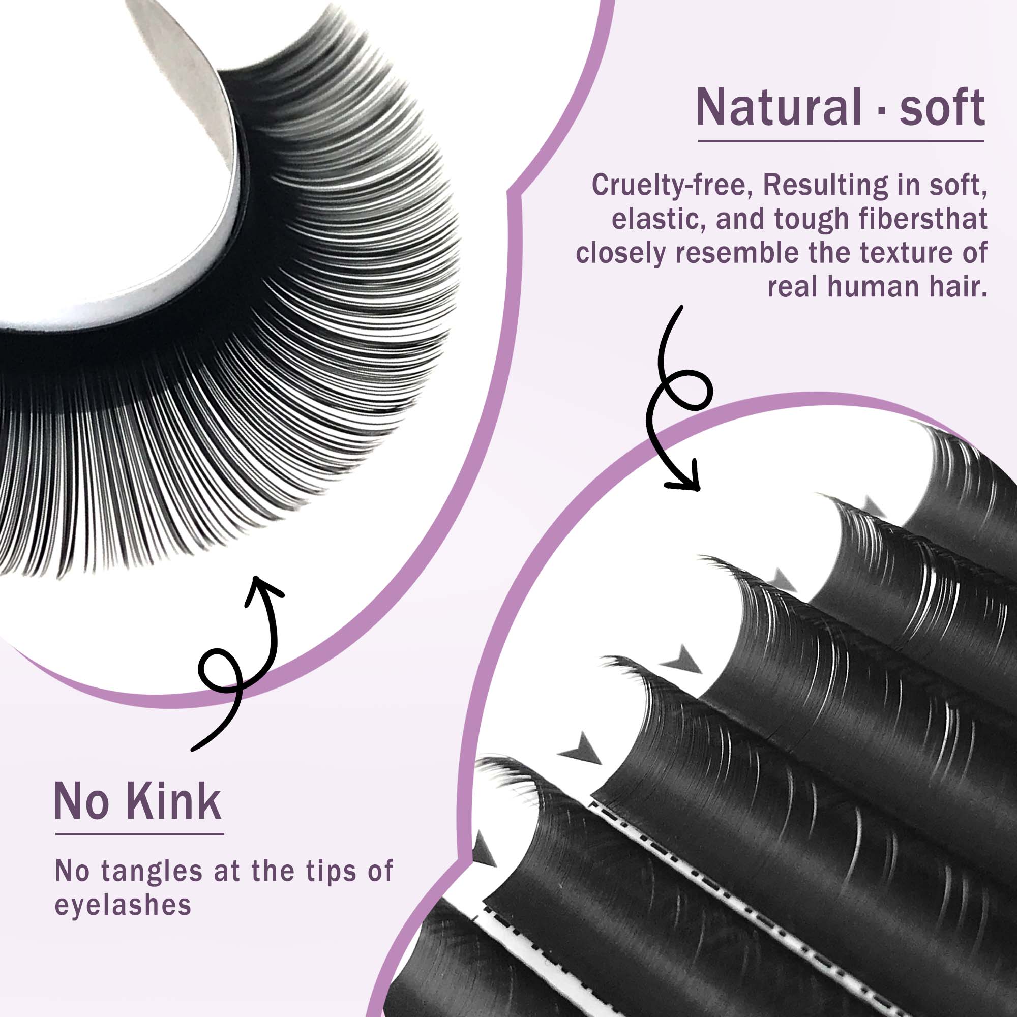 CoMango Extensión de pestañas  - Eyelash Extension Natural Classic reseña y precio