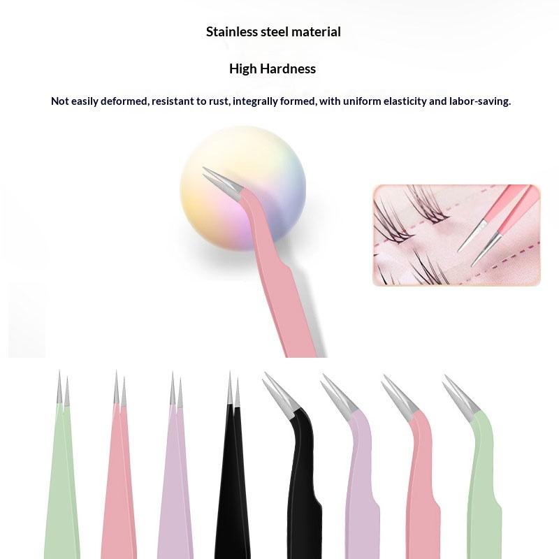 Nuevas Pinzas de Acero Inoxida - Eyelash Extension Volume Lashes reseña y precio