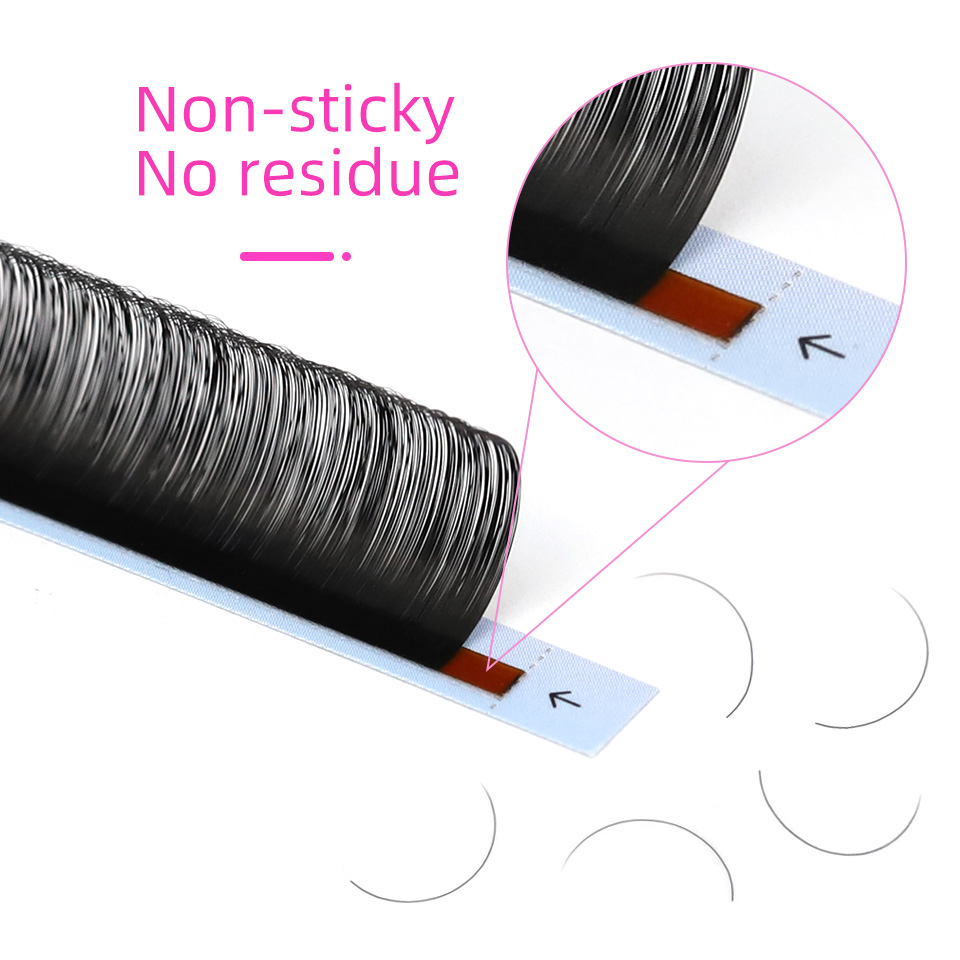 Rujade 5 casos / lote de pesta - Eyelash Extension Natural Classic reseña y precio